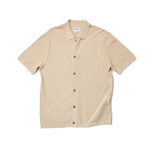 Textured Knit Ss Shirt