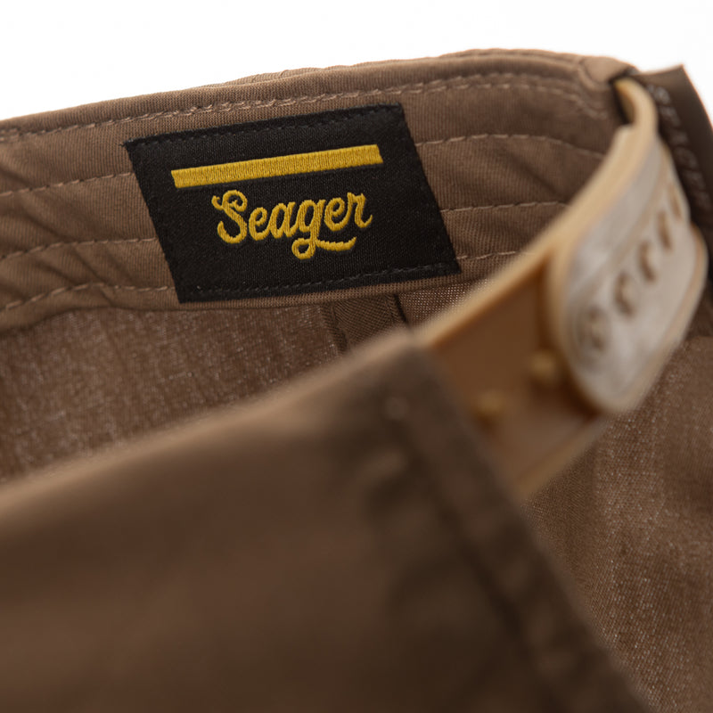 Branded Snapback – Brown/ Brown