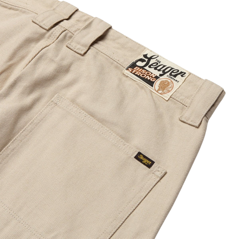 Bison Canvas Pants – Stone