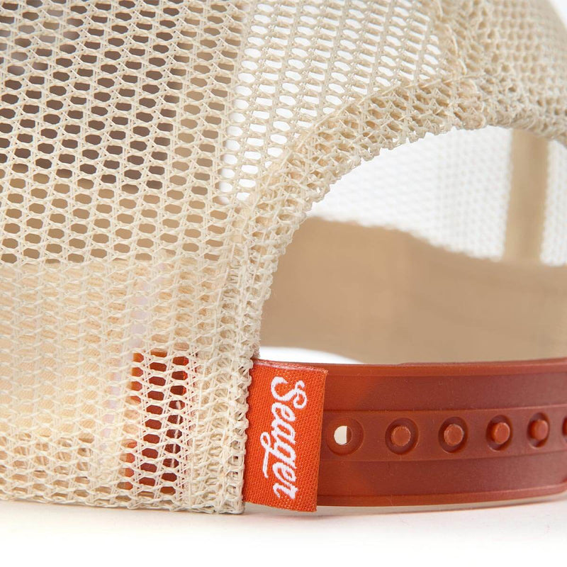 Branded Trucker Snapback – Orange