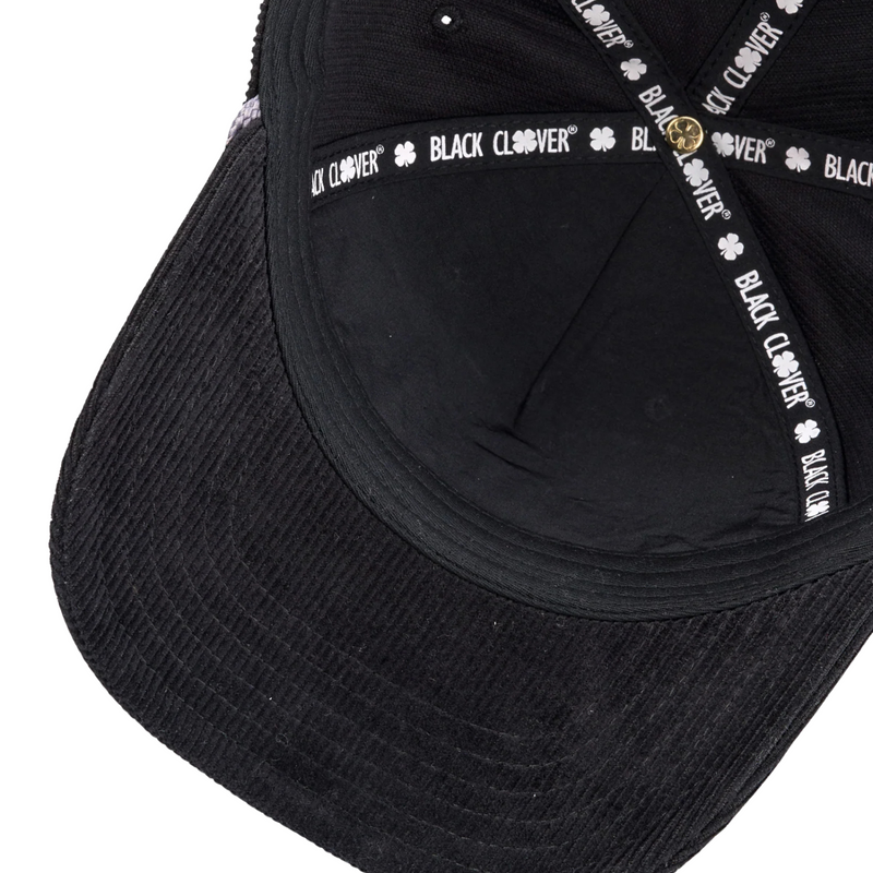 Cord Upside Down Luck 2 Black Hat - Rooster