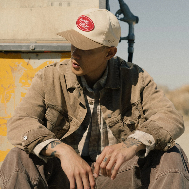 District Hat – Khaki & Natural