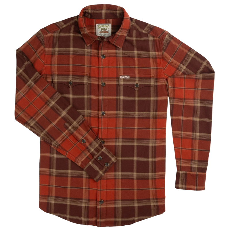 Durango Flannel Lightweight Stretch - Rooster