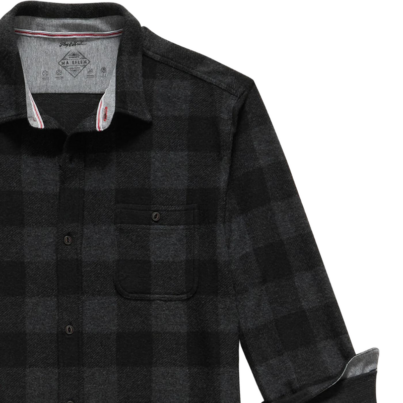 Madeflex Hero Knit Performance Shirt – Black/ Charcoal