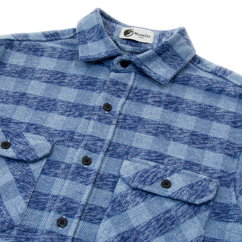 Grand Flannel – Checkered Blue