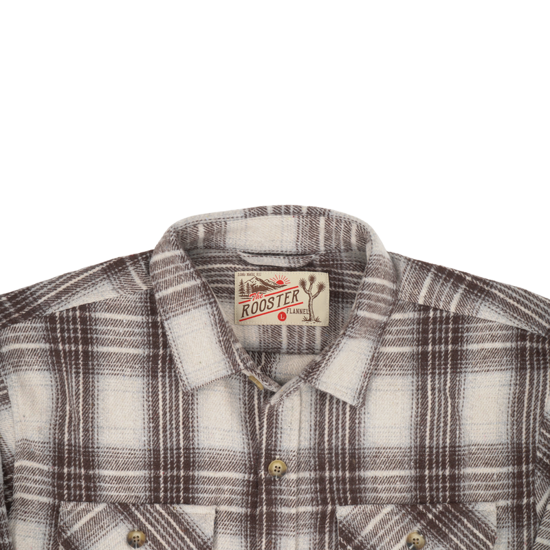 Rooster Flannel - Long Haul Fit – Bone Trail