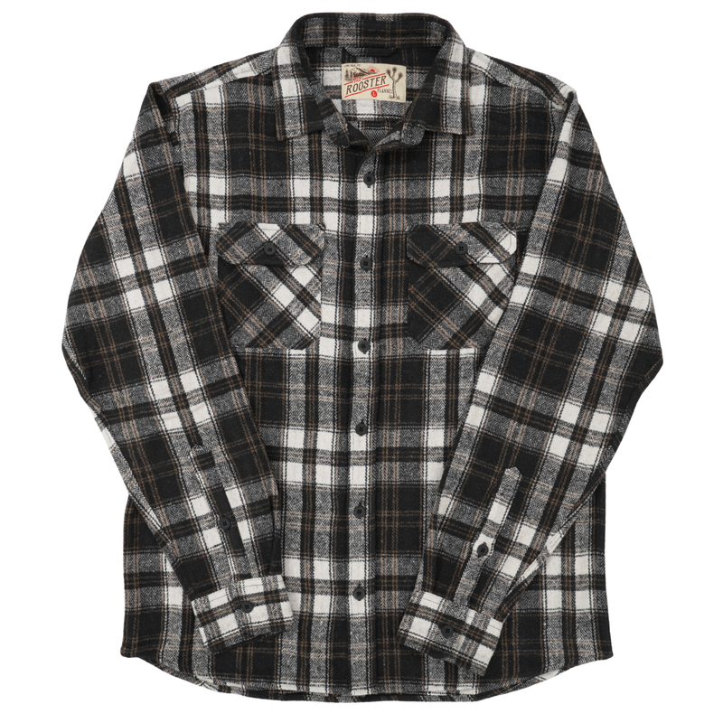 Rooster Flannel - Long Haul Fit – Char Ridge