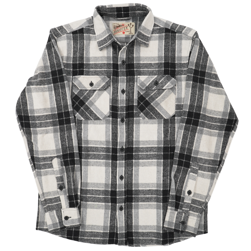 Rooster Flannel - Long Haul Fit – Salt Flat