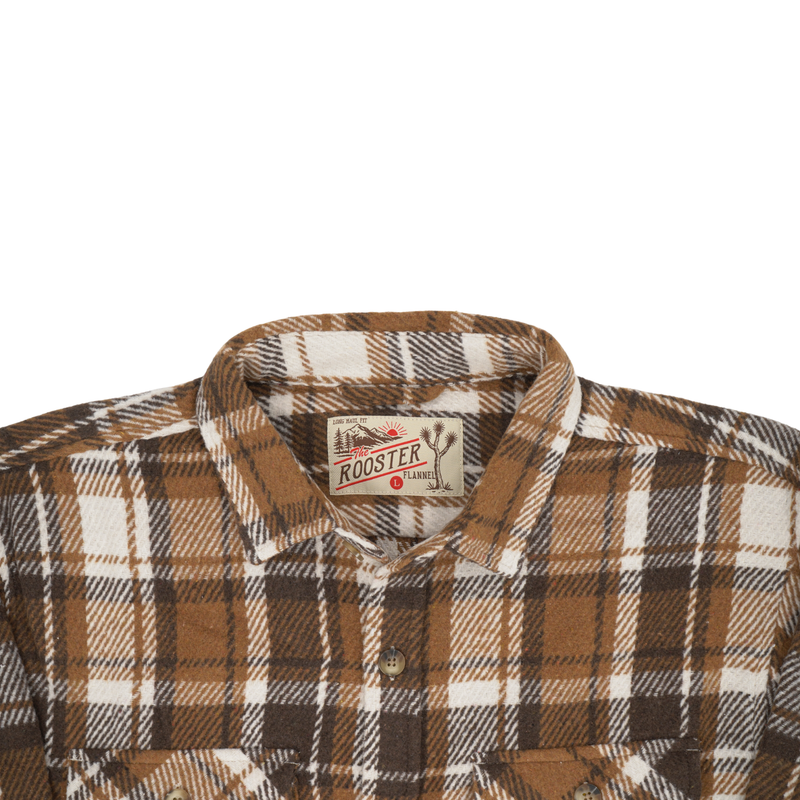 Rooster Flannel - Long Haul Fit – Whiskey Barrel