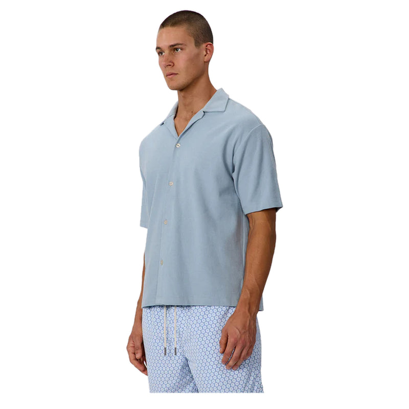 The Mercer S/S Shirt – AQUA
