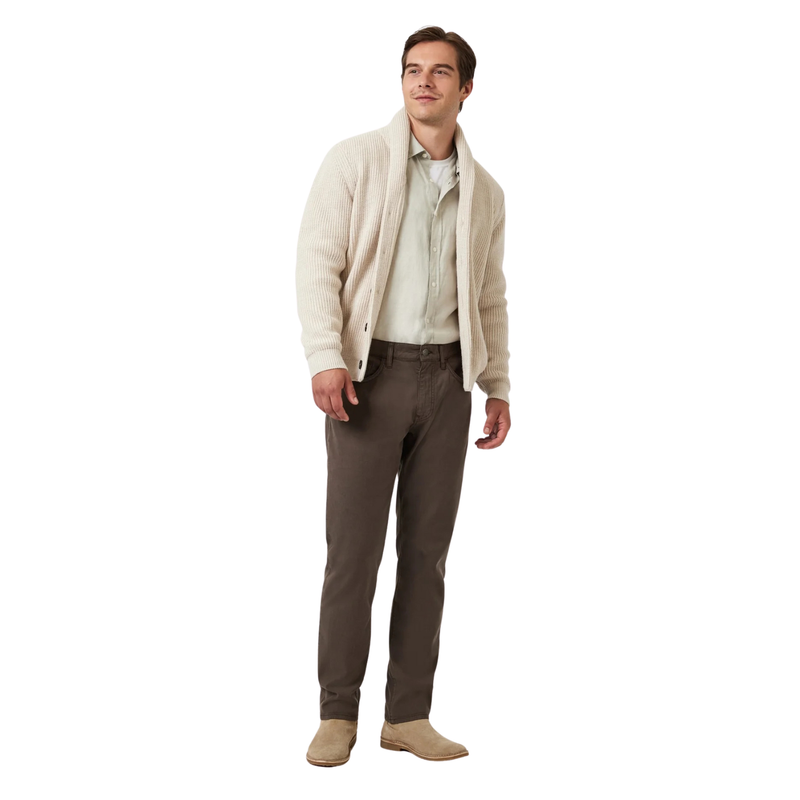 Marcus - Oak Luxe Twill - Rooster