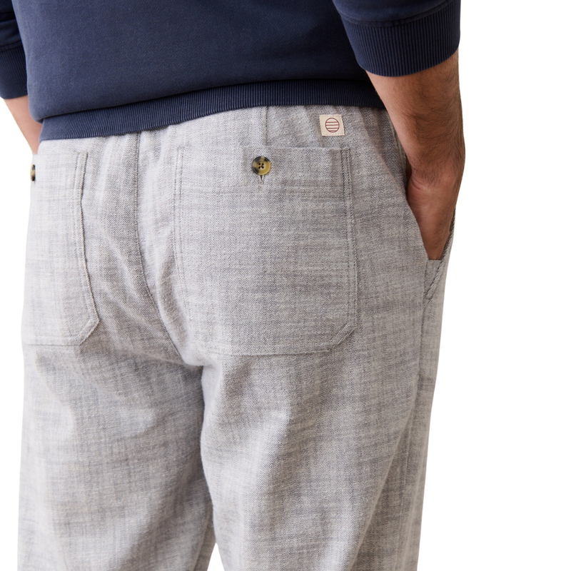 Chalet Lounge Pant – Grey Twill