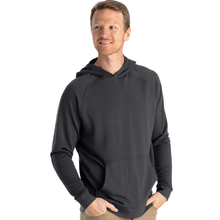 Bamboo Lightweight Fleece Hoodie - Black Sand