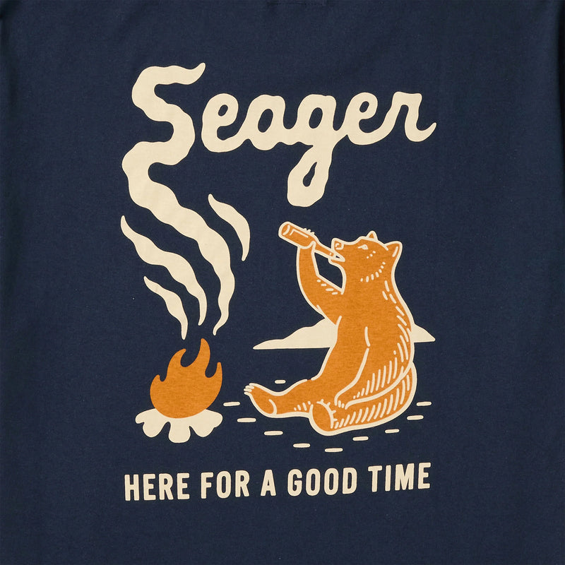 Smokey Tee – Navy