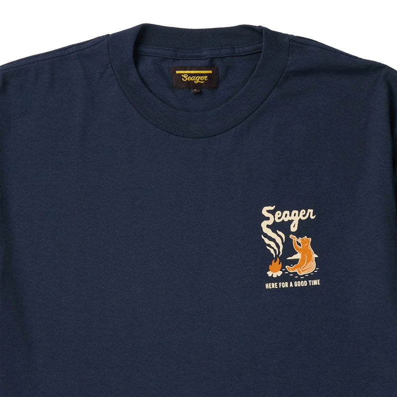 Smokey Tee – Navy