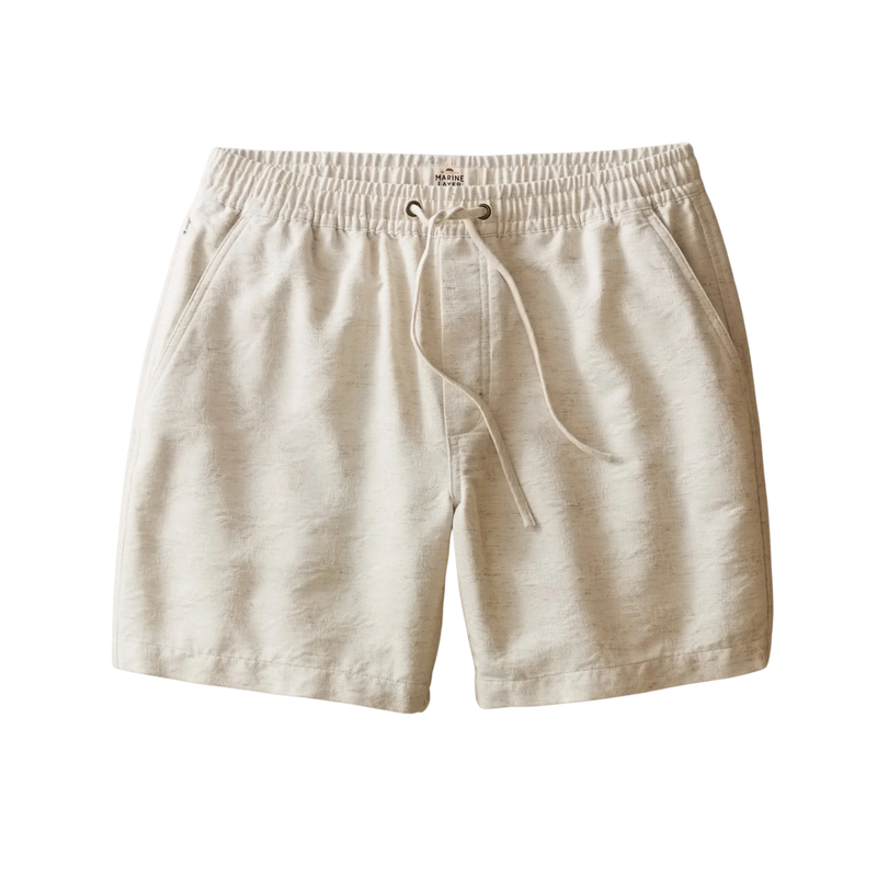 Saturday Beach Short 6" – natural/tan