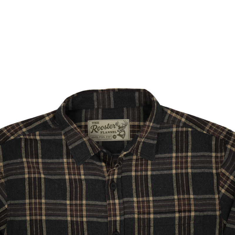 Rooster Flannel - Shelton Fit – Railroad