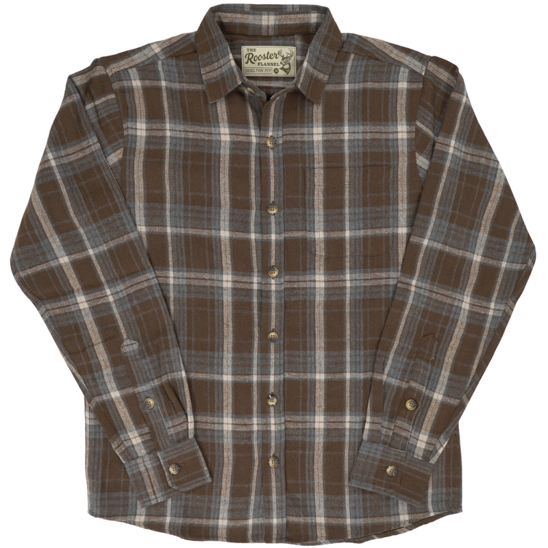 Rooster Flannel - Shelton Fit – Motor Inn