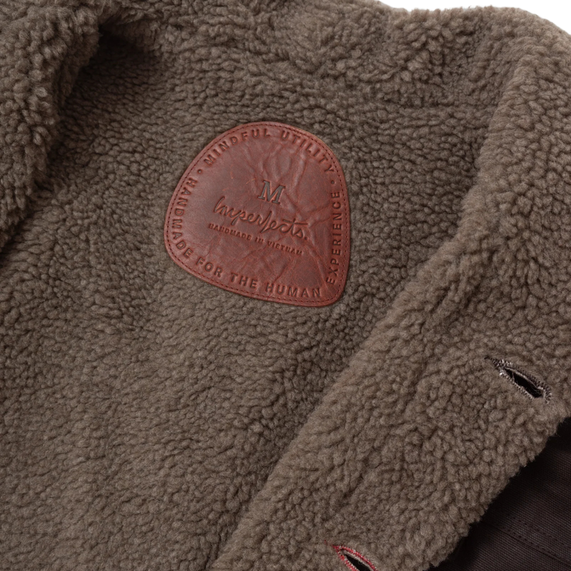 Sherpa Sherpherds Shirt in Waxed Canvas – Coyote