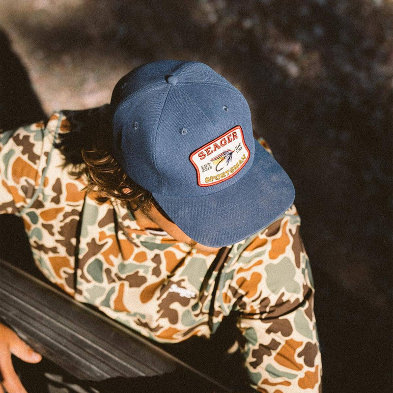 Seager Sportsman Snapback – Navy