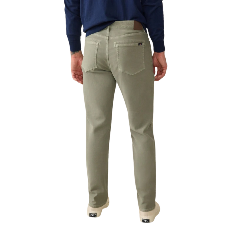 Stretch Terry 5-Pocket Pant - Island Olive - Rooster