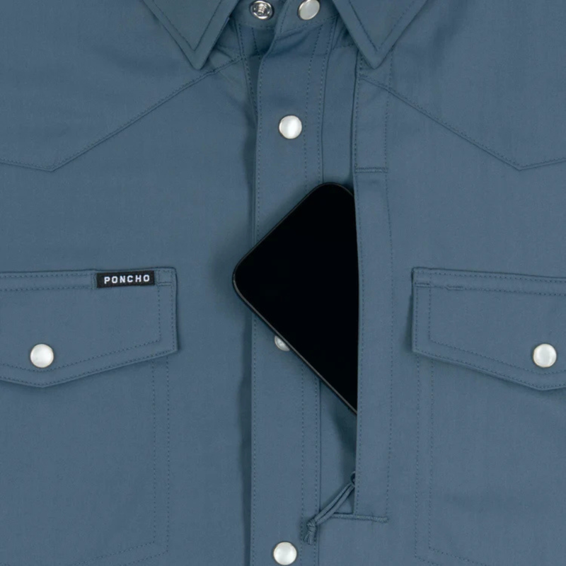 The Dogtooth - Classic Fit – Slate Blue