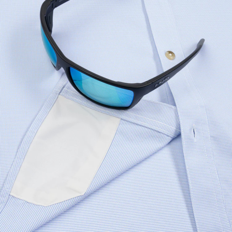 The Anchoa - Classic Fit – Blue Microcheck