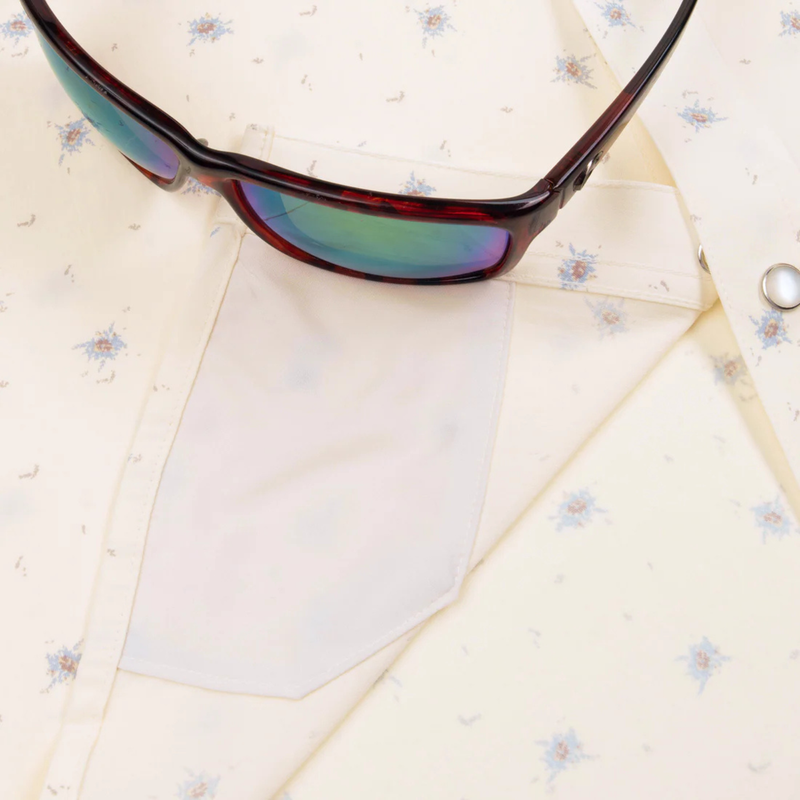 The Llano - Classic Fit – Floral Print on Off-White