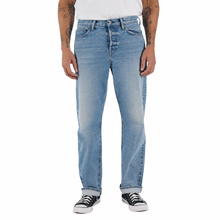 The Pail Loose Straight Natural Slub Indigo 12.5oz