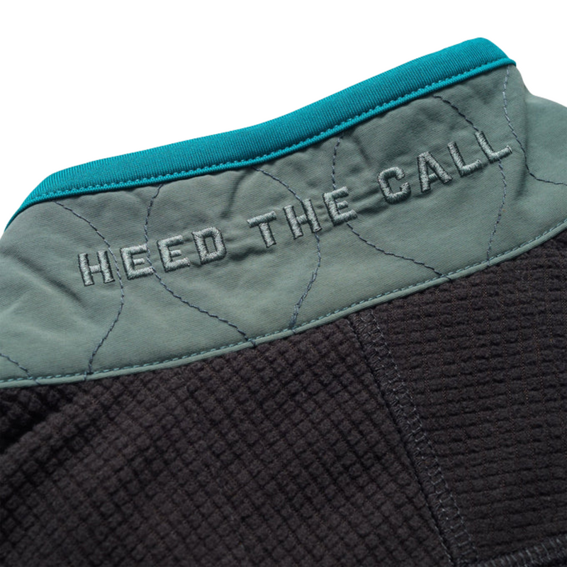 Talisman Fleece Jacket – Ebony