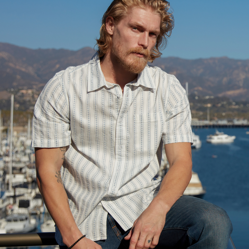 Light Weight - Tailored Shirt - Diamond Stripe – Diamond Stripe