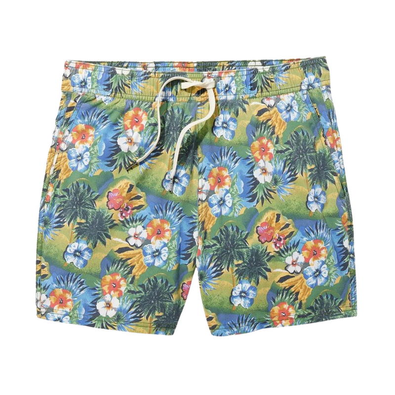The Bungalow Trunk – Green 3D Vintage Tropical