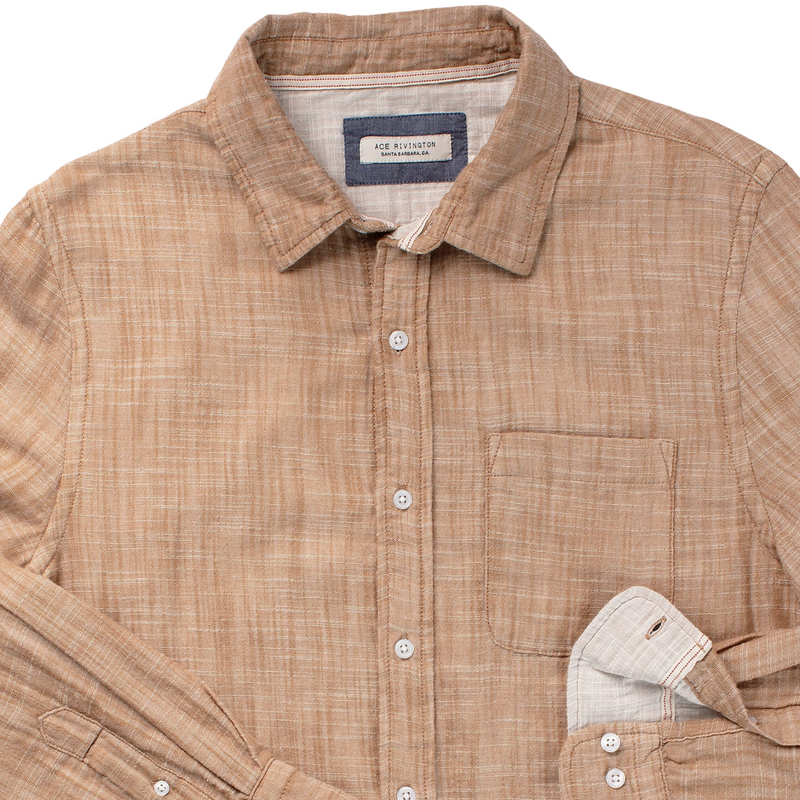Double Gauze - Long Sleeve - Camel – Camel