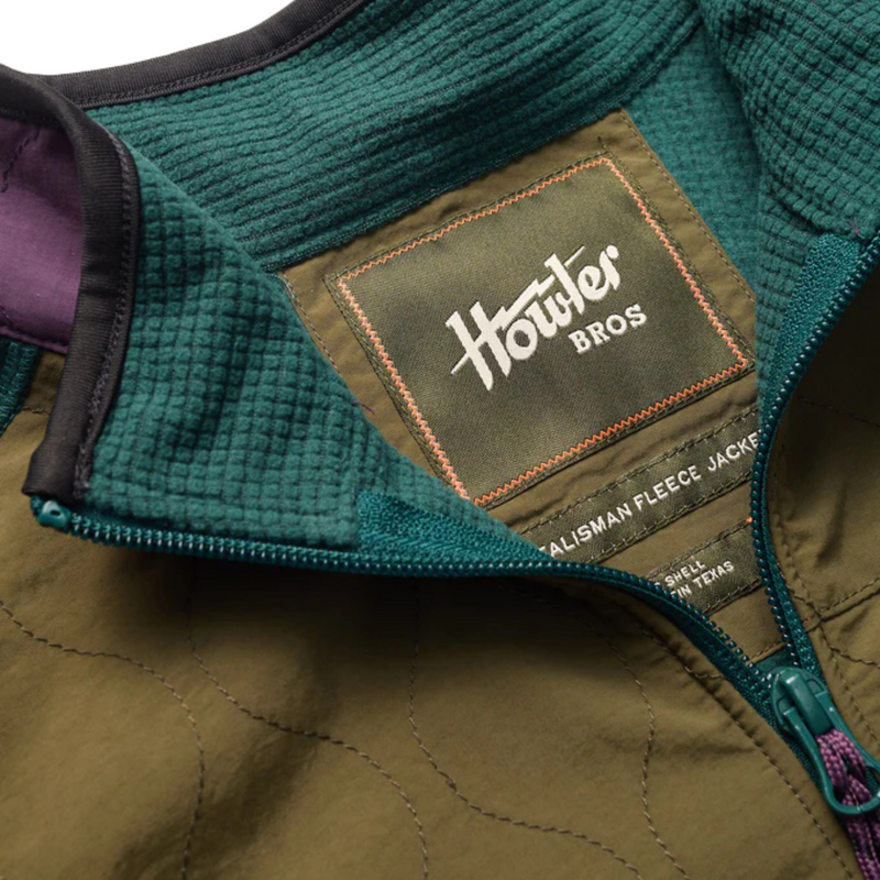Talisman Fleece Jacket – Pine Green