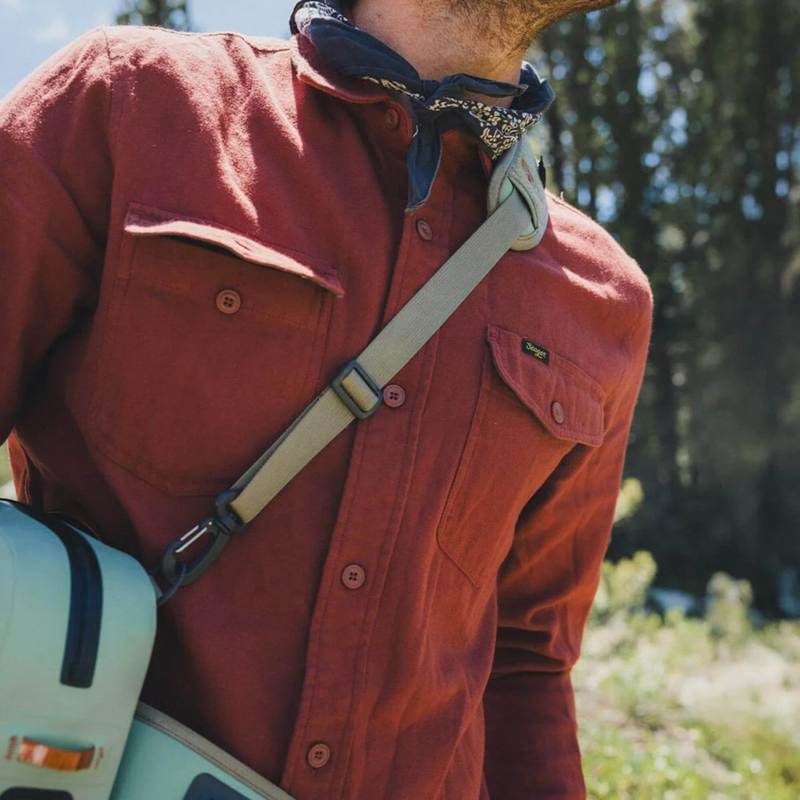 Calico Flannel – Solid Red Rock