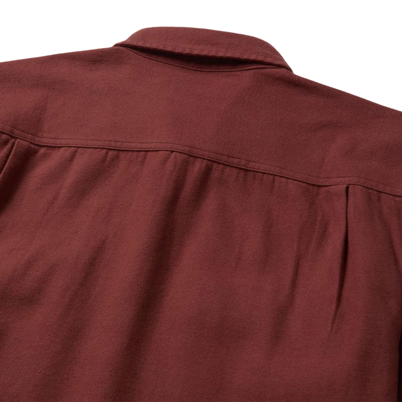Calico Flannel – Solid Red Rock