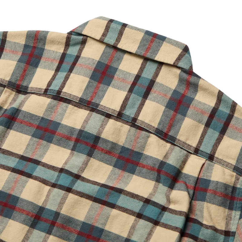 Calico Flannel – Cream/Plaid