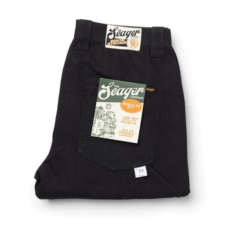 Bison Canvas Pant – Black
