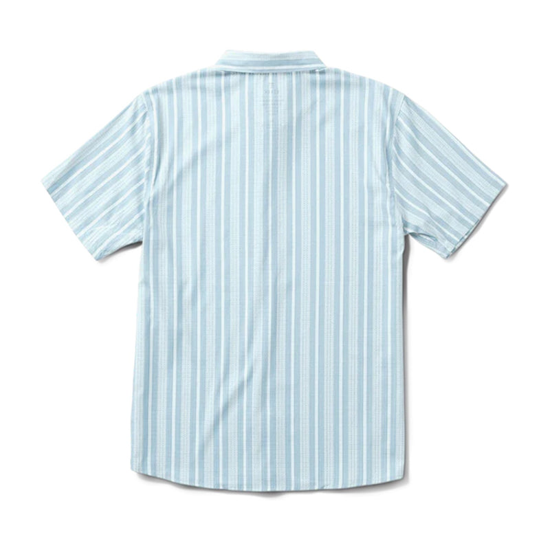 Bless Up Breathable Stretch Shirt – Stripe Dusty Blue