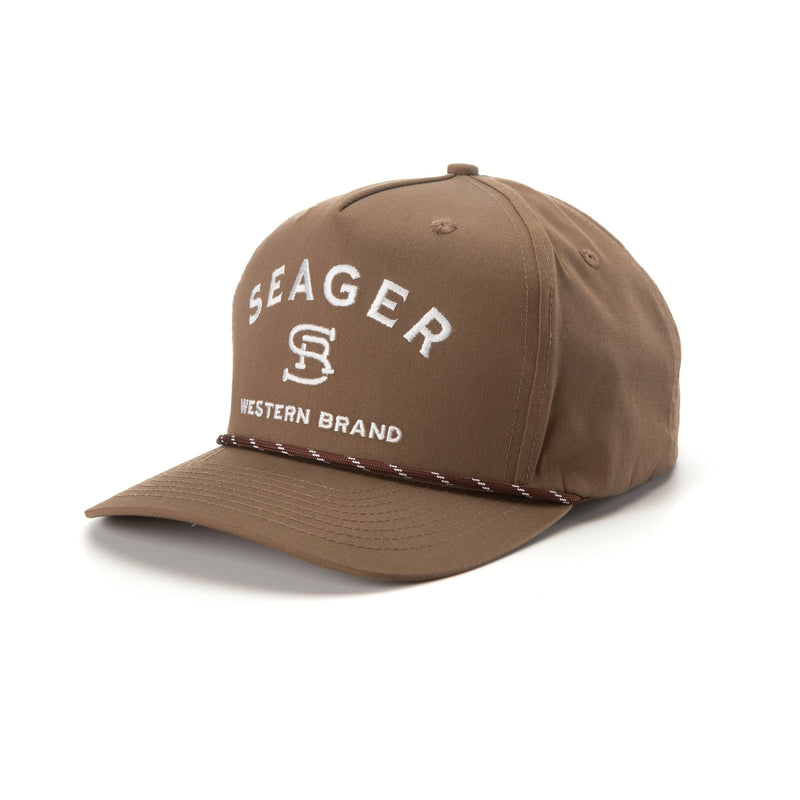 Branded Snapback – Brown/ Brown