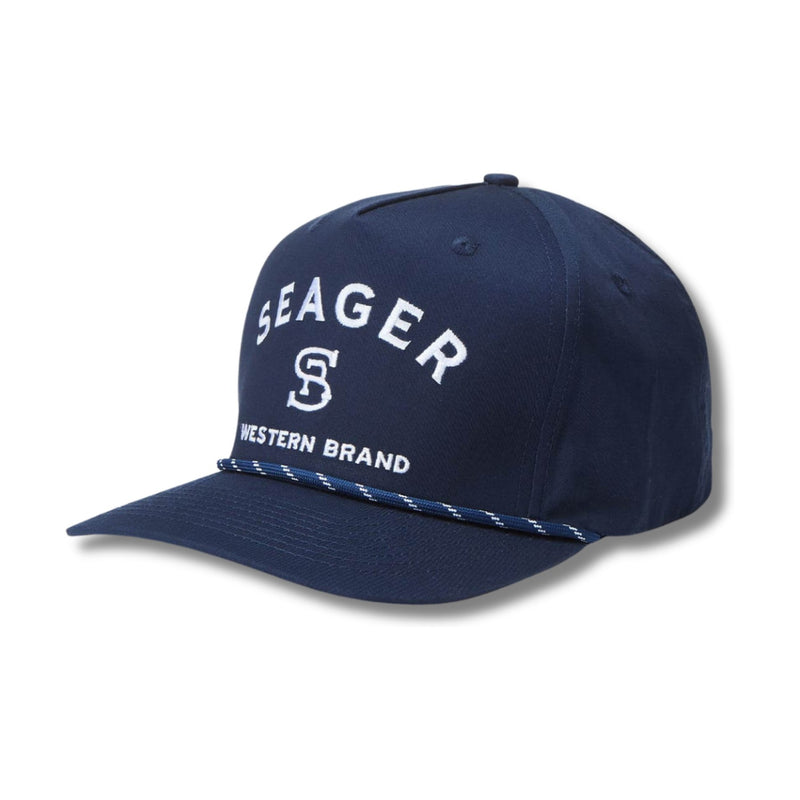 Branded Snapback – Blue