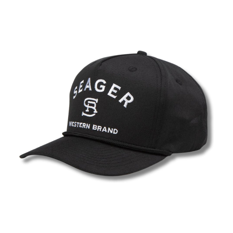Branded Snapback – Black