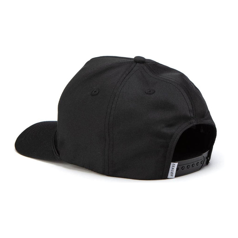 Branded Snapback – Black
