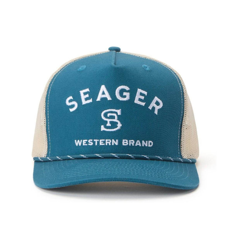 Branded Trucker Snapback – Blue