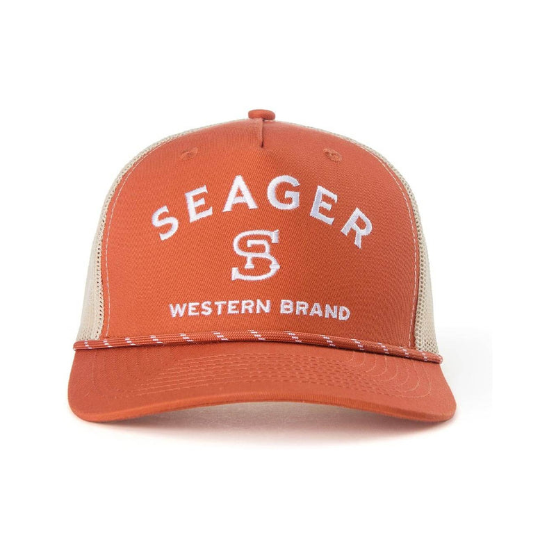 Branded Trucker Snapback – Orange