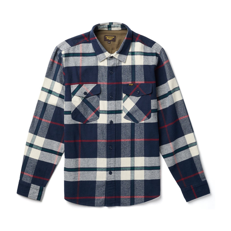 Calico Flannel – Navy Big Plaid