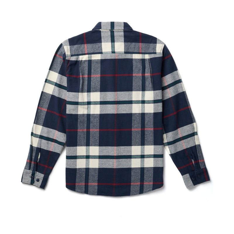 Calico Flannel – Navy Big Plaid