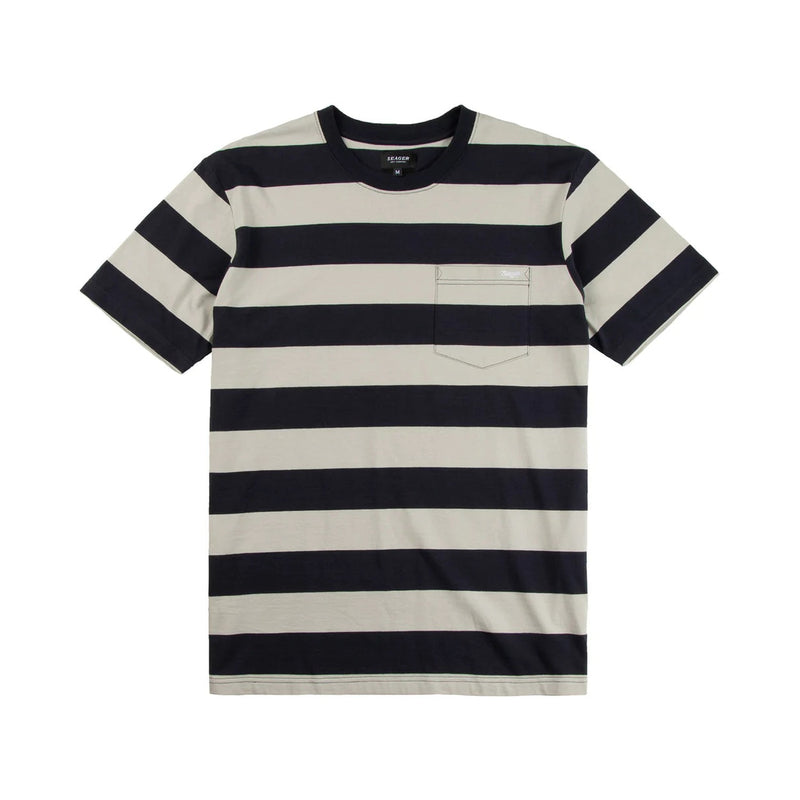 Canyon Stripe Crew – Navy