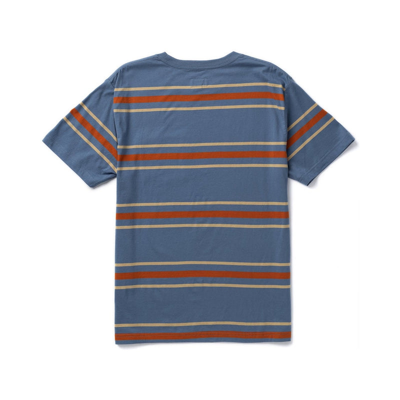 Canyon Stripe Crew – Rust/ Blue