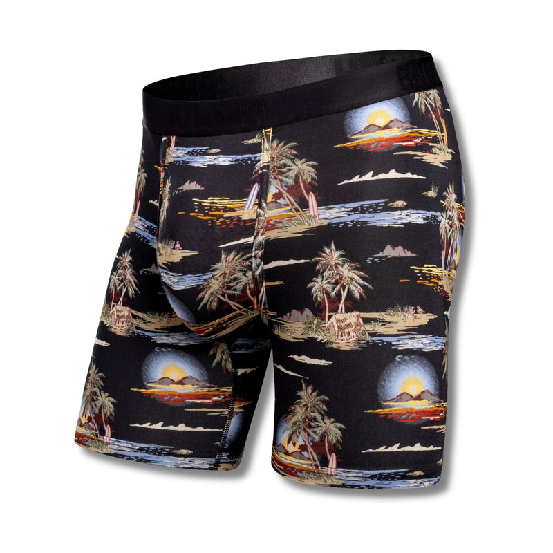 Classic Boxer Brief PT – Tropical Landscape-Black